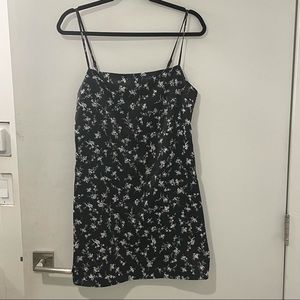 Silk b&w dress